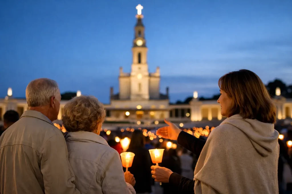 Tour delle candele a Fátima con accompagnante spirituale