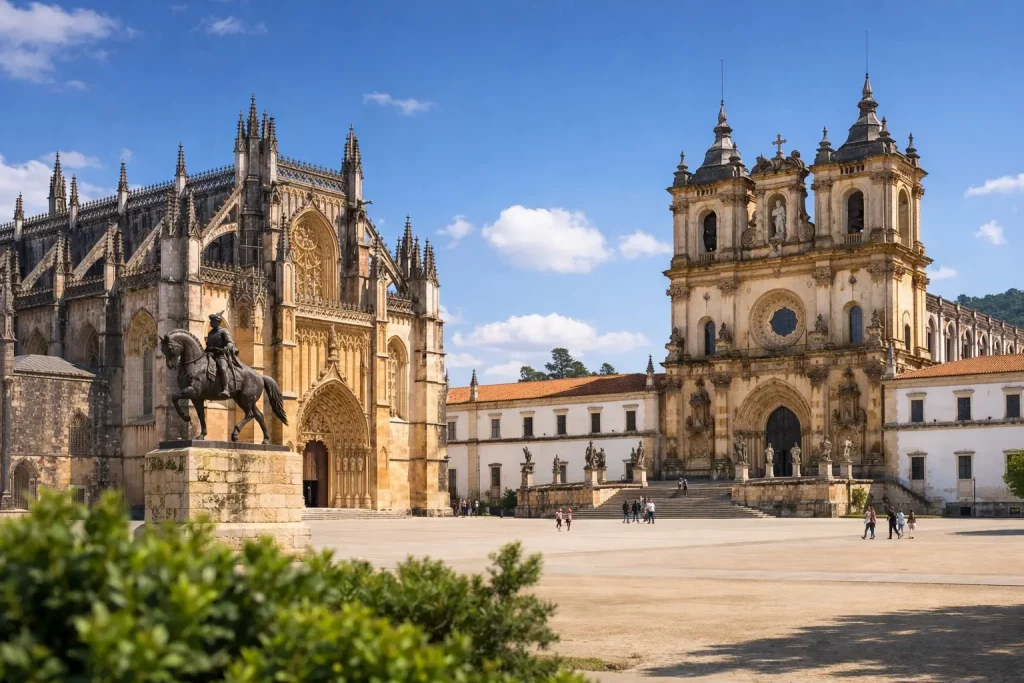 Visita i monasteri di Batalha e Alcobaça